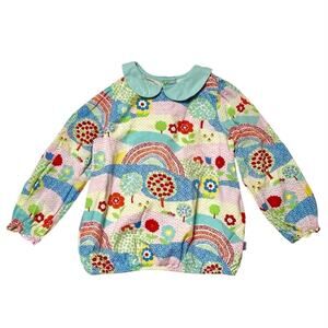 Little Bird Peter Pan Collar Blouse Size 2/3